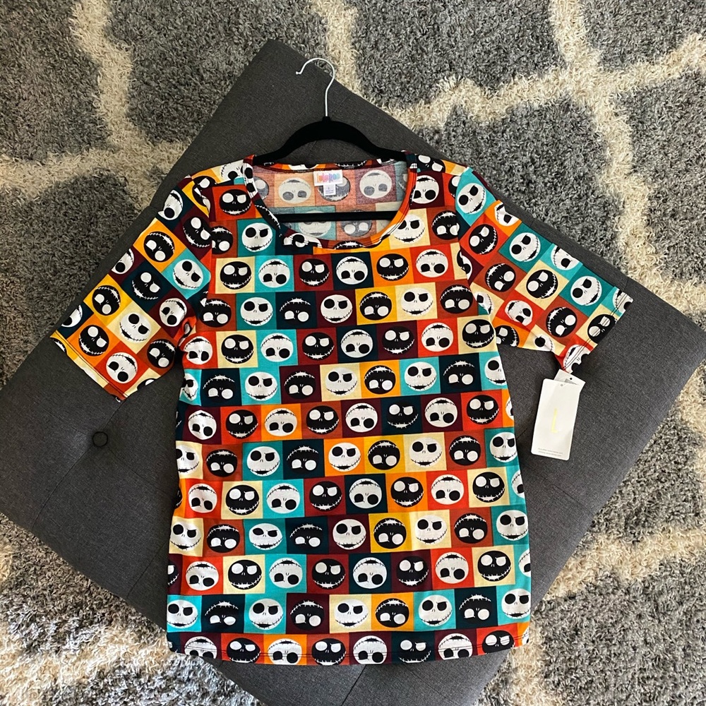 LuLaRoe Gigi size LARGE.  Disney villains.  NWT